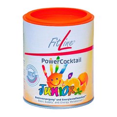 Ціна: 1 262 грн. Фото: FitLine Power Cocktail Junior для детей в банке 210g. LAMiNi.SHOP