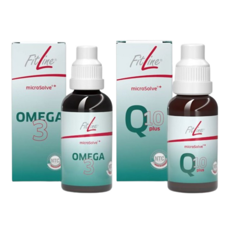 Ціна: 3 475 грн. Набір Коензим FitLine Q10 Plus + Omega 3+E