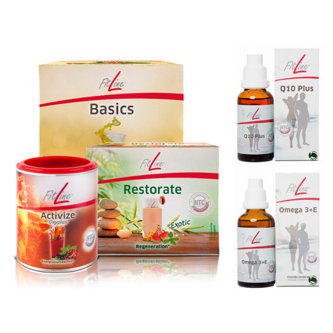 Цена: 7 125 грн. Набор FitLine Basics + Activize + Restorate