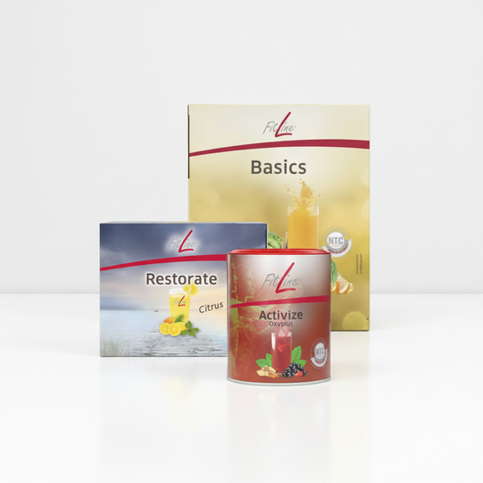 Цена: 5 325 грн. FitLine Basics + Activize + Restorate Citrus