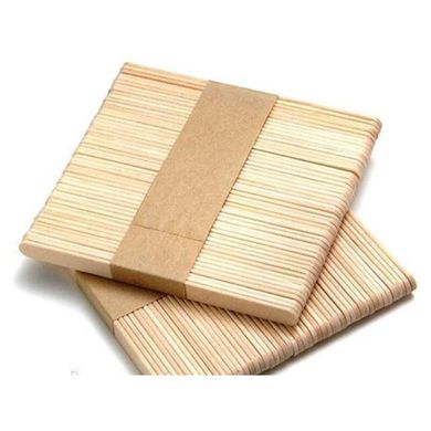 Ціна: 30 грн. Фото: Шпатель дерев'яний одноразовий вузький 100 шт. LAMiNi.SHOP