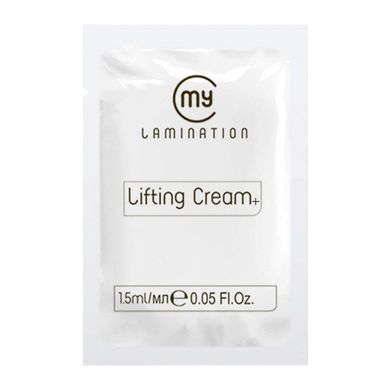Ціна: 212 грн. Фото: Розчин №1 в саше 1,5 мл Lifting Cream + My Lamination для ламінування вій та брів. LAMiNi.SHOP