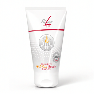 Ціна: 900 грн. Фото: FitLine Med Q10 Oxy Repair Hands крем для рук 75 мл. LAMiNi.SHOP