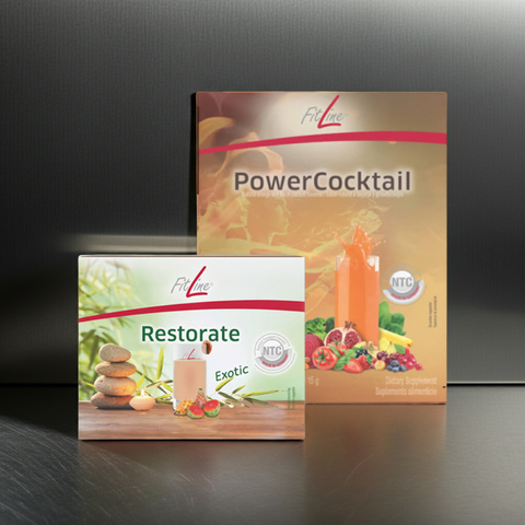 Ціна: 5 325 грн. FitLine Power Cocktail (Activize + Basics) +